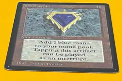 MTG MOX SAPPHIRE Beta (OldManMTG 011-149) - Image 5