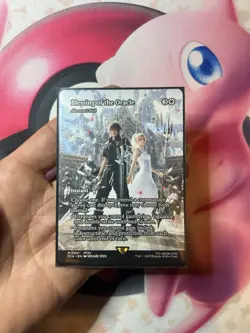 MTG Final Fantasy - Blessing of the Oracle (Akroma's) Borderless Mythic 0021 NM - Image 2