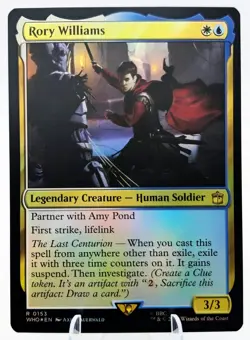 Rory Williams (Foil) #153 Universes Beyond: Doctor Who Collector's Edition NM - Image 1