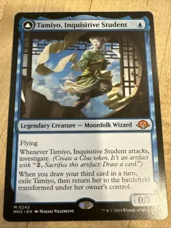 MTG Tamiyo, Inquisitive Student - Modern Horizons 3 #242 (MH3) - Near Mint - Image 1