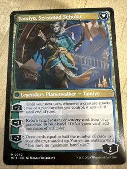 MTG Tamiyo, Inquisitive Student - Modern Horizons 3 #242 (MH3) - Near Mint - Image 2