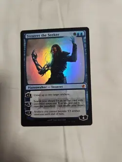 Tezzeret the Seeker - Foil Duel Decks: Elspeth vs. Tezzeret LP MTG - Image 1