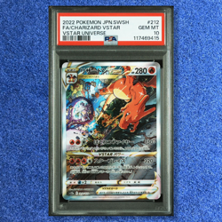 Pokemon Cards PSA 10 CHARIZARD VSTAR 212/172 SAR s12a VSTAR UNIVERSE 2022 - Image 1