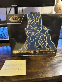 Pokemon TCG Mega Evolutions Pokemon Center Elite Trainer Box (In Hand) - Image 4