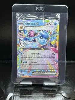 Glaceon ex 026/131 Pokemon TCG Holiday Calendar 2025 Festive Stamp Promo SEALED - Image 1