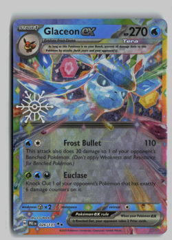 Pokemon - Glaceon ex 026/131 - SNOWFLAKE STAMPED PROMO HOLIDAY BOX 2025 - Image 1