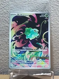 Pokemon Sealed Bulbasaur 133/132 Pokemon TCG Mega Evolution Stamped Promo Sealed - Image 1