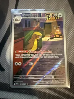 Gumshoos 153/132 Illustration Rare Pokemon Mega Evolution NM - Image 1
