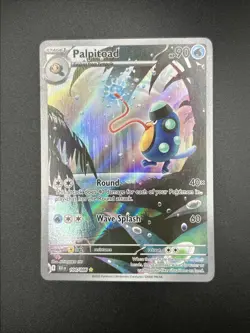 2025 Pokemon: Black Bolt - PALPITOAD #104/086 Illustration Rare - Image 1