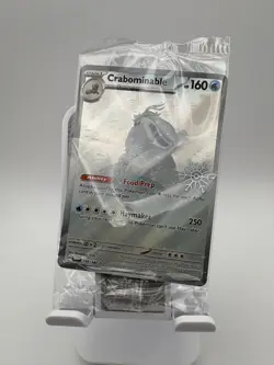 Crabominable (149/142) Holiday 2025 Snowflake Stamp Promo Sealed - Pokemon - Image 1