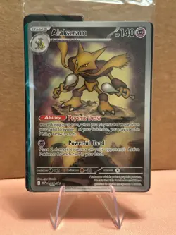 Alakazam MEP 009 Promo Mega Evolutions NM-MT In Hand Pokemon TCG - Image 1
