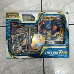 Pokemon TCG: Lucario VSTAR Special Collection *Lightly Damaged Box - Image 1