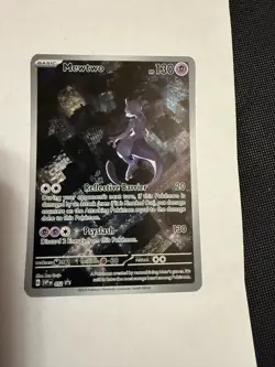 Mewtwo 052 Pokemon 151 Promo - Sv: Scarlet & Violet Holo - English - Unsealed - Image 1