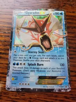 MP* - Pokemon X & Y Ultra Rare Shiny Red Gyarados EX XY106 Promo - Image 1