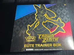 Nintendo Pokemon TCG Crown Zenith Elite Trainer Box Factory Sealed 820650851476 - Image 1
