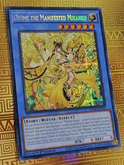 Ohime the Manifested Mikanko MP24-EN135 Secret Rare 1st Ed NM Yu-Gi-Oh - Image 1