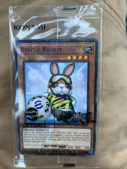 Yu-Gi-Oh! TCG Rescue Rabbit E-Football Limited Edition EFC1-EN001 - Image 1