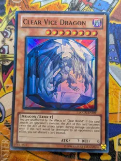 Clear Vice Dragon - LCGX-EN209 - Super Rare Legendary Collection 2 - VLP - Image 1