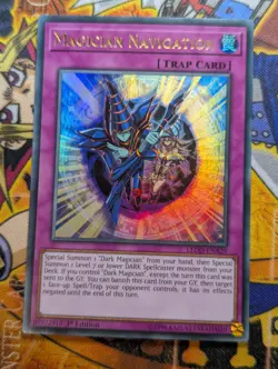 YuGiOh Magician Navigation Ultra Rare 1st Edition LEDD-ENA29 NM - Image 1