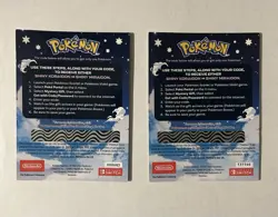 ✨Shiny Koraidon & Miraidon GameStop Code Cards Pokemon Scarlet Violet ✨ - Image 2