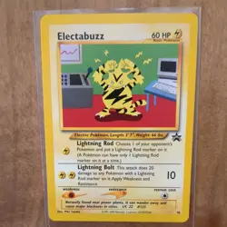 Pokemon Card: Electabuzz Black Star Promo #46 Vintage Rare! NM - Image 1