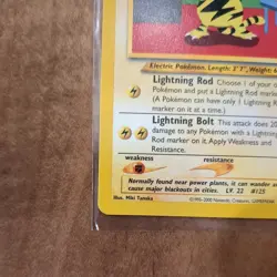 Pokemon Card: Electabuzz Black Star Promo #46 Vintage Rare! NM - Image 3