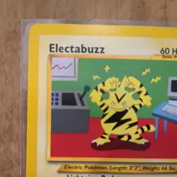 Pokemon Card: Electabuzz Black Star Promo #46 Vintage Rare! NM - Image 5