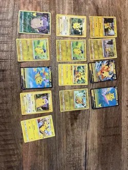 Pikachu Variety Set pokemon Cards 13 CARDS LOT - Image 1