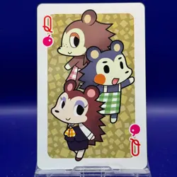 Heart Queen 12 Mayor Rukko Picopuri Village Diary Animal Crossing Playing Card - Image 1