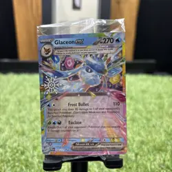 Glaceon ex 026/131 Pokemon TCG Holiday Calendar 2025 Festive Stamp Promo Card - Image 1