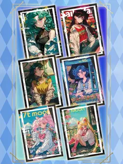 Sailor Moon Trading Card Game 13 Pack Collector CCG Booster Box Jingu - Image 5