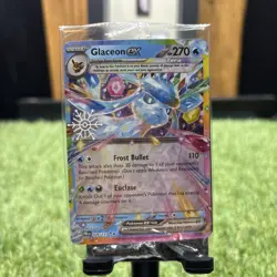 Glaceon ex 026/131 Pokemon TCG Holiday Calendar 2025 Festive Stamp Promo Card - Image 1