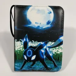 Umbreon Eevee Pokemon Inspired Trading Card Binder Case 400 Slots Expandable - Image 1