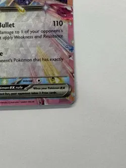 Glaceon ex 026/131 Pokemon TCG Holiday Calendar 2025 Festive Stamp Promo Card NM - Image 3