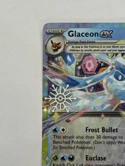 Glaceon ex 026/131 Pokemon TCG Holiday Calendar 2025 Festive Stamp Promo Card NM - Image 5