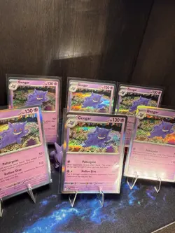 6x Gengar Scarlet Violet 151 EN 094/165 Holo Rare Pokemon Card NM - Image 1