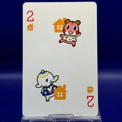 Diamond 2 Mayor Rukko Picopuri Village Diary Animal Crossing Playing Card Japan - Image 1