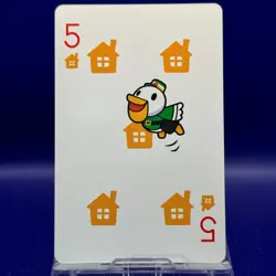 Diamond 5 Mayor Rukko Picopuri Village Diary Animal Crossing Playing Card Japan - Image 1