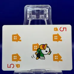 Diamond 5 Mayor Rukko Picopuri Village Diary Animal Crossing Playing Card Japan - Image 2