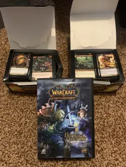 World Of Warcraft Heroes Of Azeroth Starter And Two Booster Box Of Cards - Image 1