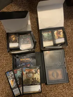 World Of Warcraft Heroes Of Azeroth Starter And Two Booster Box Of Cards - Image 3
