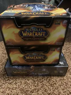 World Of Warcraft Heroes Of Azeroth Starter And Two Booster Box Of Cards - Image 4