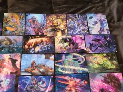 MTG Lot of 35 ART SERIES Cards "KAMIGAWA NEON DYNASTY" - Image 3