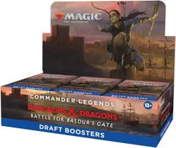 Magic The Gathering Battle For Baldur's Gate ENGLISH Draft Booster Box x1 - Image 1