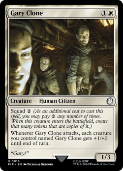 MTG - Gary Clone [Fallout] Foil - Image 1