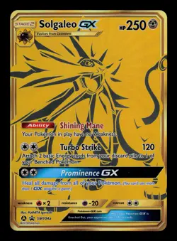 Solgaleo GX SM104a - NM - SM Black Star Promos, SM Pokemon - Image 1