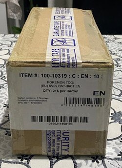 SEALED Pokemon TCG - SV09 - Journey Together Booster Box Case (6x Displays) - Image 1
