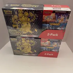Pokemon Surging Sparks Elite Trainer Box/Booster Bundle Costco 2-Pack - Lot of 2 - Image 1