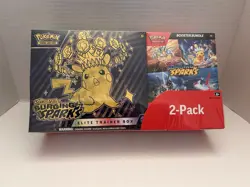Pokemon Surging Sparks Elite Trainer Box/Booster Bundle Costco 2-Pack - Lot of 2 - Image 2