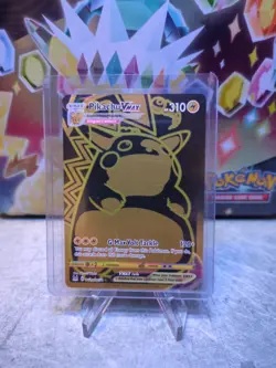 Pikachu VMAX TG29/TG30 Pokemon Lost Origin Trainer Gallery Secret Rare Gold NM - Image 1